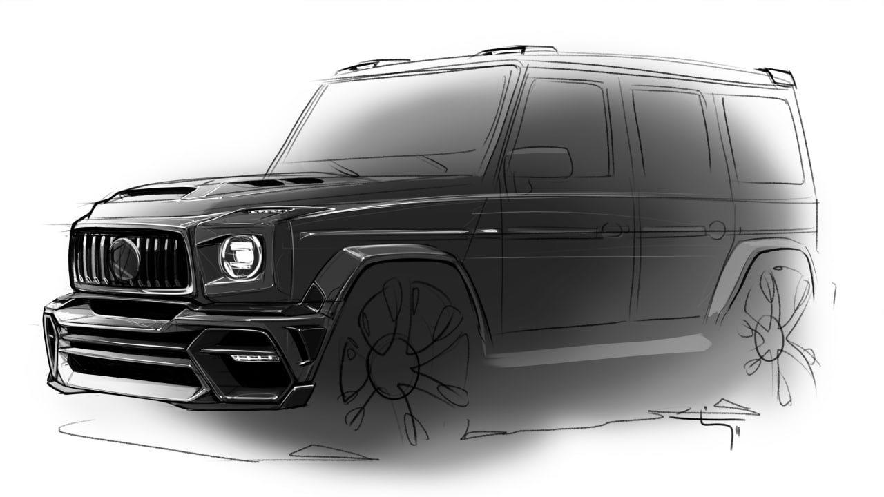 MERCEDES "MONOLITH" G63 AMG 